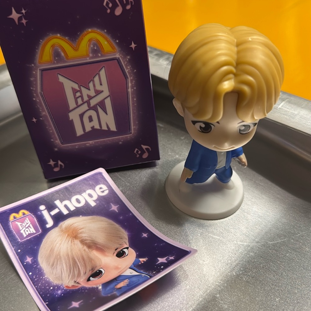 McDonald's 2025 j-hope TINY TAN BTS Happy Meal Toy